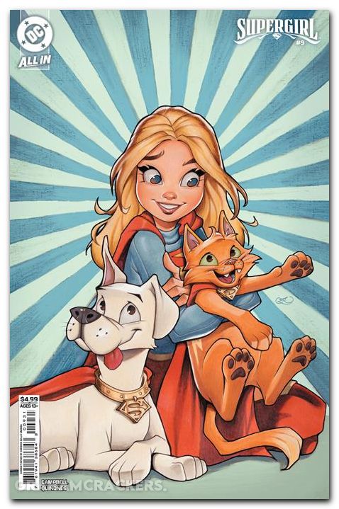 Supergirl #9 (2025) cover b zullo variant