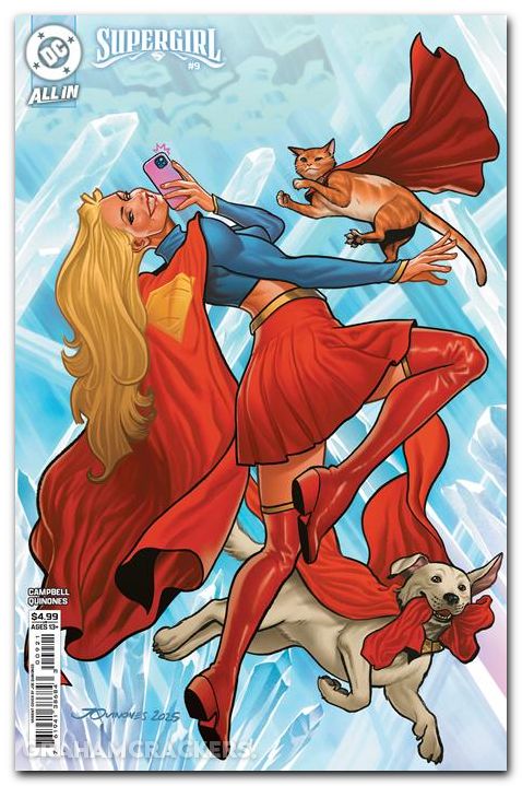 Supergirl #9 (2025) cover c quinones variant