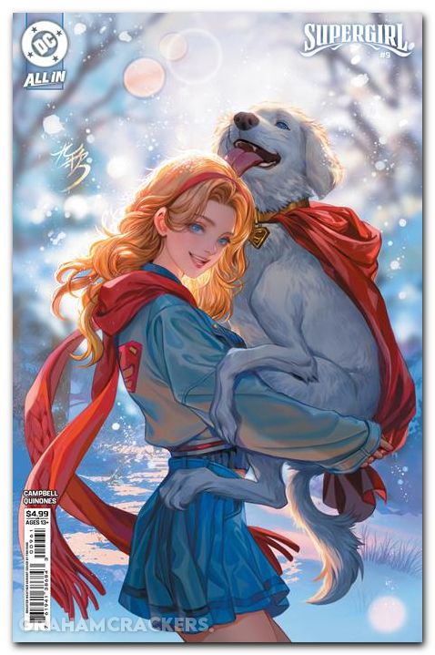 Supergirl #9 (2025) cover e tba sweater weather variant