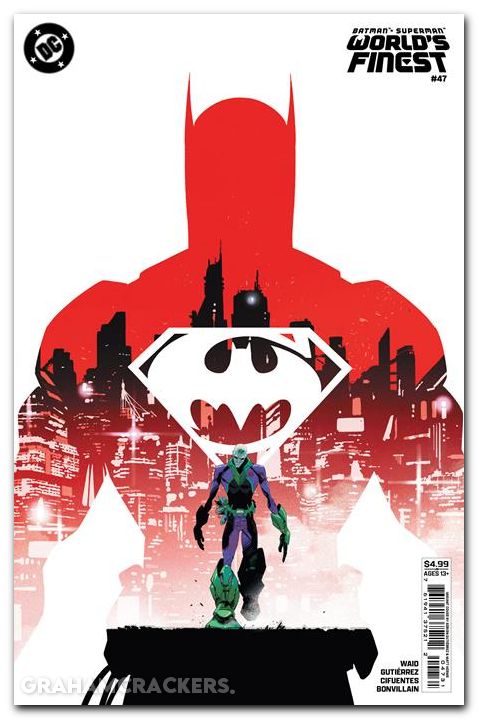 Batman Superman Worlds Finest #47 (2022) cover c gutierrez variant
