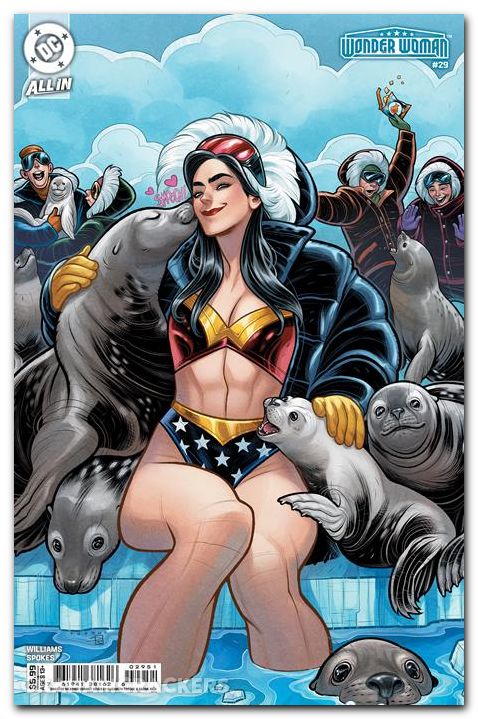 Wonder Woman #29 (2023) cover e torque sweater weather variant