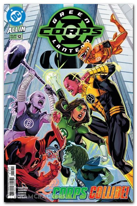 Green Lantern Corps #12 (2025) cover a