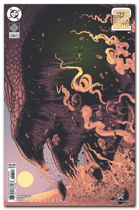 Justice League Vs Godzilla Vs Kong 2 #7 (2025) cover b maguire variant