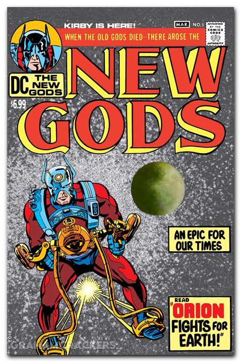 New Gods #1 (1971) 2026 facsimile edition cover b kirby foil variant