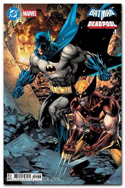 Batman Deadpool #1 (2025) second print cover b lee variant