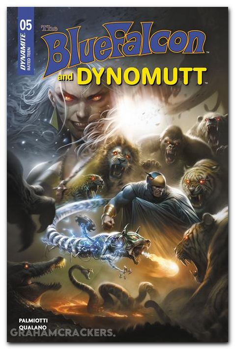 Blue Falcon And Dynomutt #5 (2025) cover d mattina variant