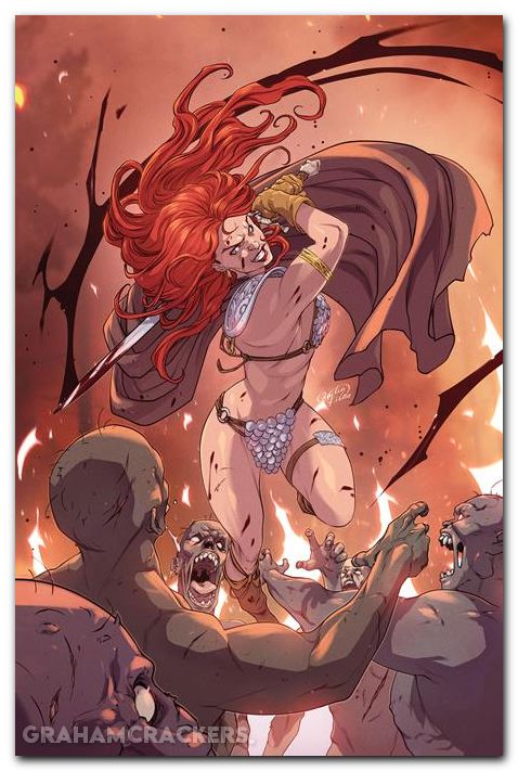 Die!Namite Blood Red #4 (2025) cover f pilliu virgin variant