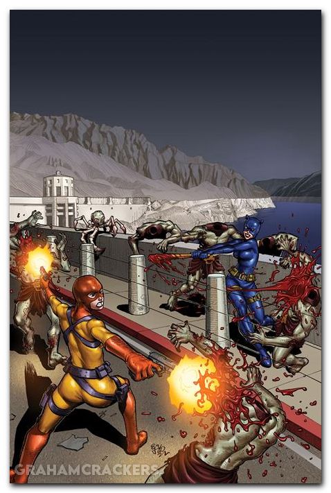 Die!Namite Blood Red #4 (2025) cover h su virgin variant