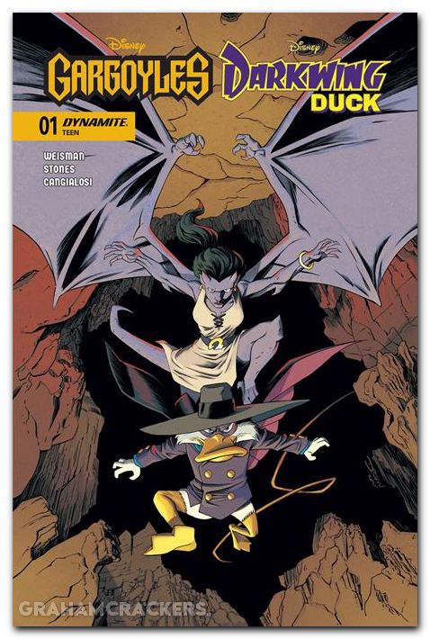 Gargoyles Darkwing Duck #1 (2026) cover c shalvey variant