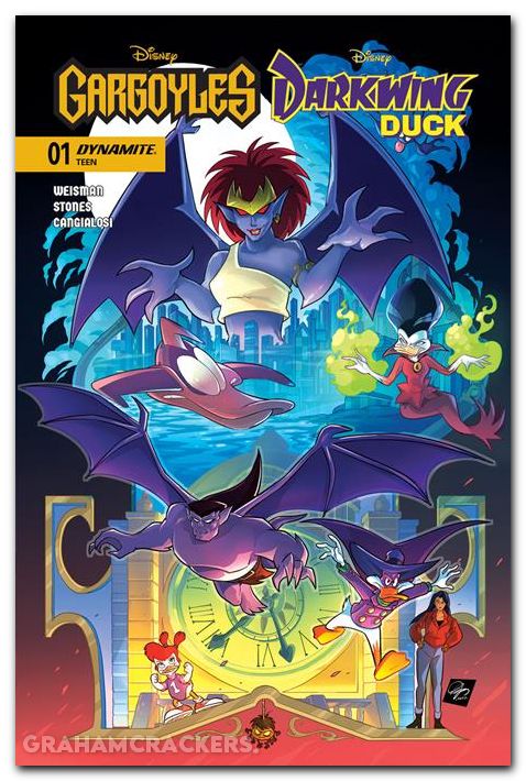 Gargoyles Darkwing Duck #1 (2026) cover d cangialosi variant