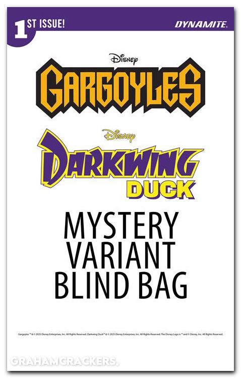 Gargoyles Darkwing Duck #1 (2026) cover f blind bag variant