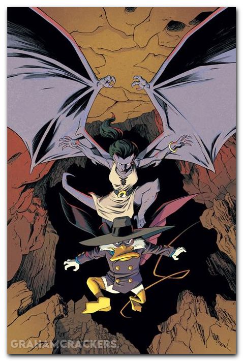 Gargoyles Darkwing Duck #1 (2026) cover k shalvey virgin variant