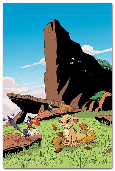 Lion King #3 (2025) cover f edgar virgin variant