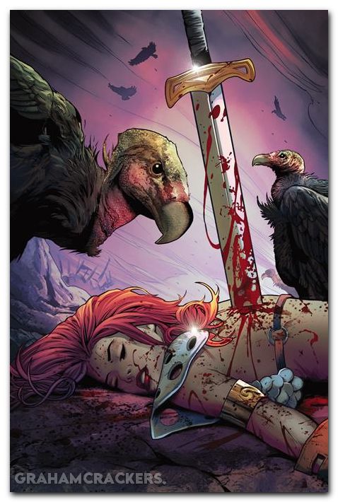 Sonja Reborn #6 (2025) cover g land virgin variant