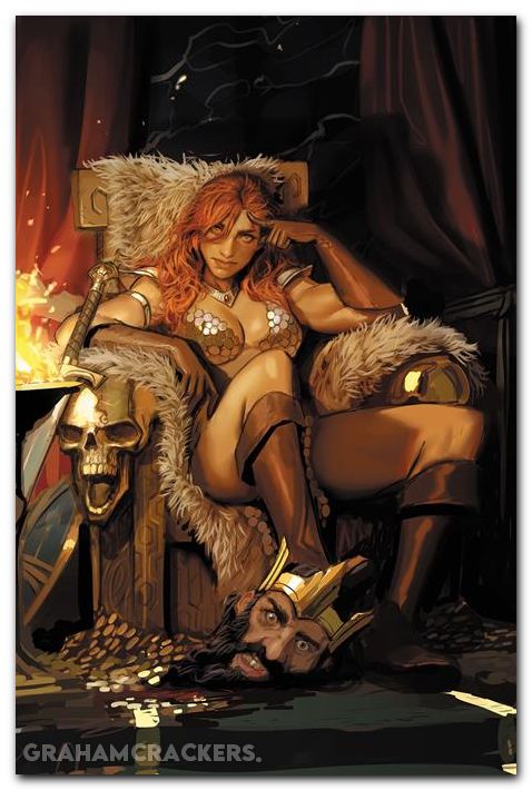 Sonja Reborn #6 (2025) cover j sejic virgin variant