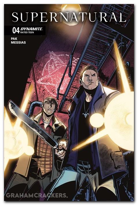 Supernatural #4 (2025) cover b messias variant