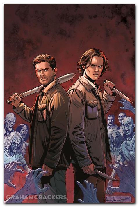 Supernatural #4 (2025) cover j broccardo virgin variant