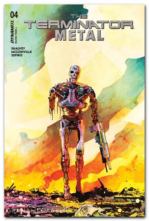 Terminator Metal #4 (2025) cover c piriz variant