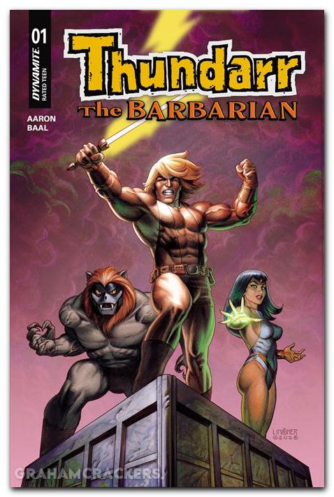Thundarr The Barbarian #1 (2026) cover d linsner variant