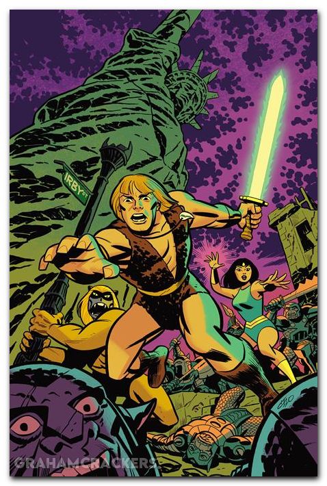 Thundarr The Barbarian #1 (2026) cover l cho foil virgin variant