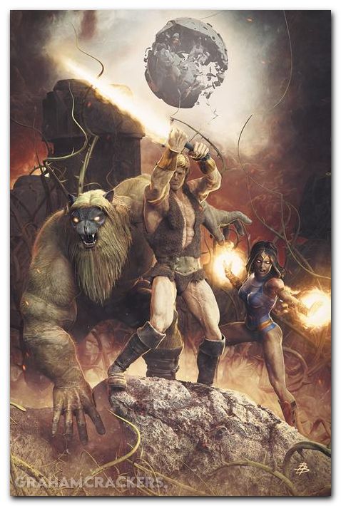 Thundarr The Barbarian #1 (2026) cover q barends virgin variant