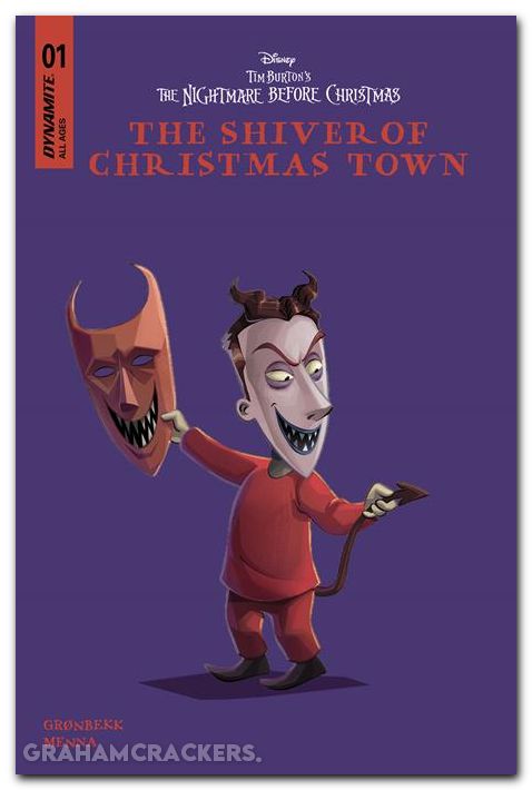 Tim Burtons The Nightmare Before Christmas The Shiver Of Christmas Town #1 (2026) cover d disney library variant