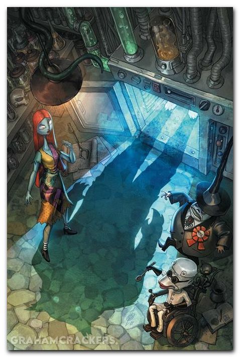 Tim Burtons The Nightmare Before Christmas The Shiver Of Christmas Town #1 (2026) cover h quah virgin variant