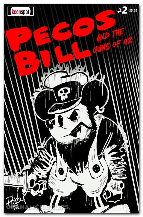 Pecos Bill And The Guns Of Oz #2 cover d potchak variant