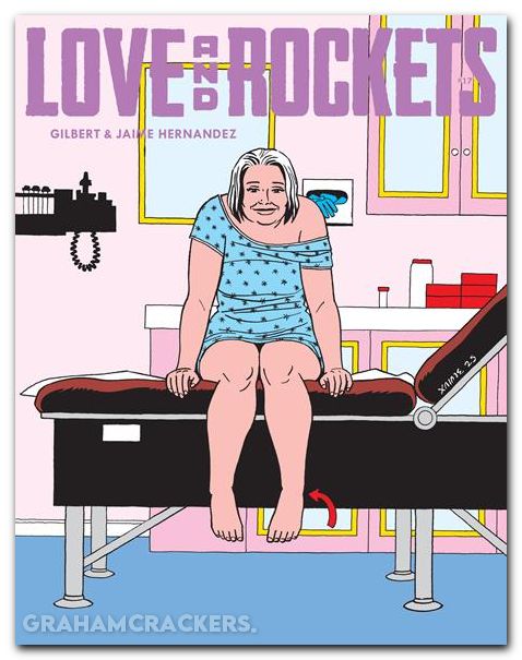 Love And Rockets Magazine #17 cover a