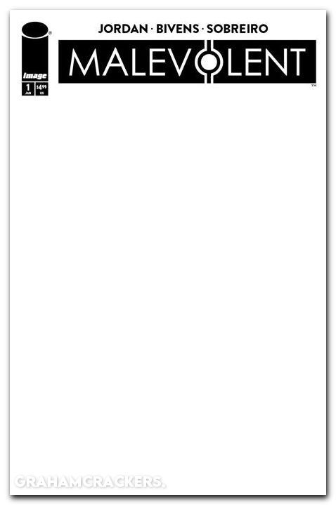 Malevolent #1 (2026) cover f blank variant