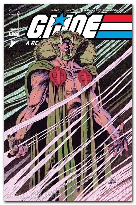 GI Joe A Real American Hero #49 (1982) 2026 hama files edition cover b mooneyham variant