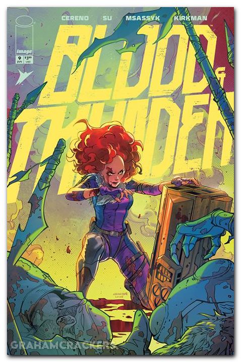 Blood And Thunder #9 (2025) cover c haining variant