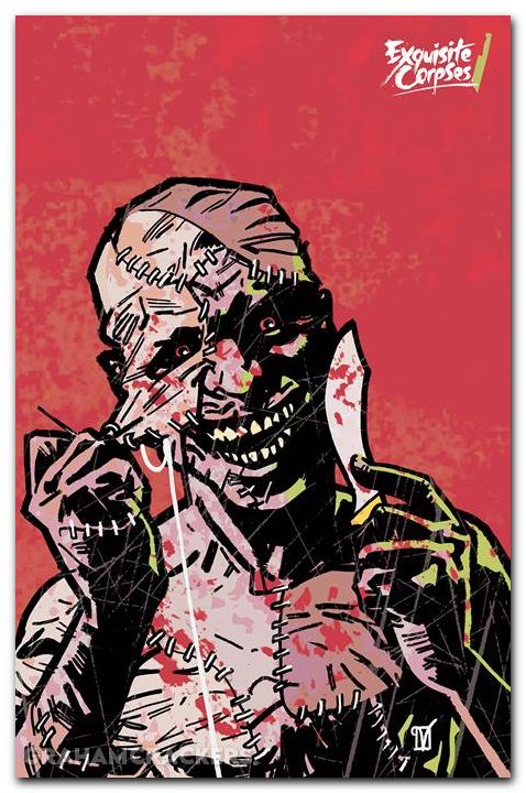 Exquisite Corpses #9 (2025) cover b de landro variant