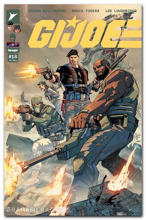 GI Joe #18 (2024) cover e rubini variant