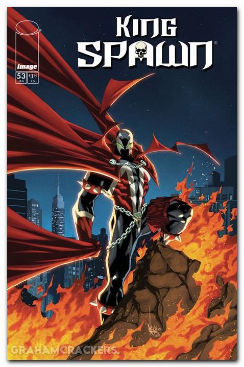 King Spawn #53 cover b keane variant