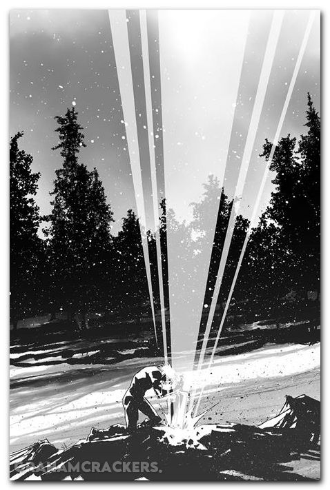 Lost Fantasy #7 cover d casalanguida sigil b&w virgin variant