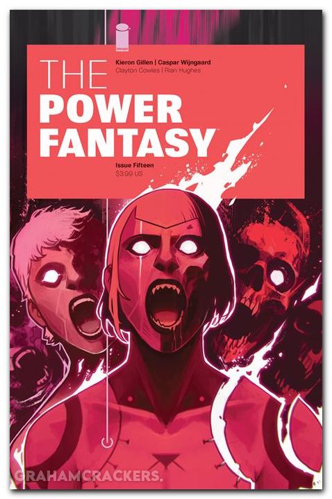 Power Fantasy #15 cover a