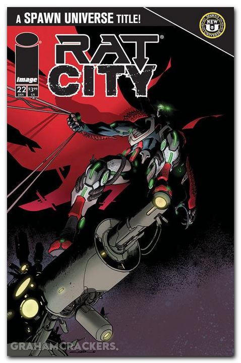 Rat City #22 cover a