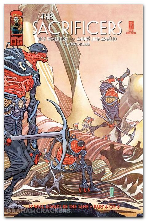 Sacrificers #19 cover b fejzula variant