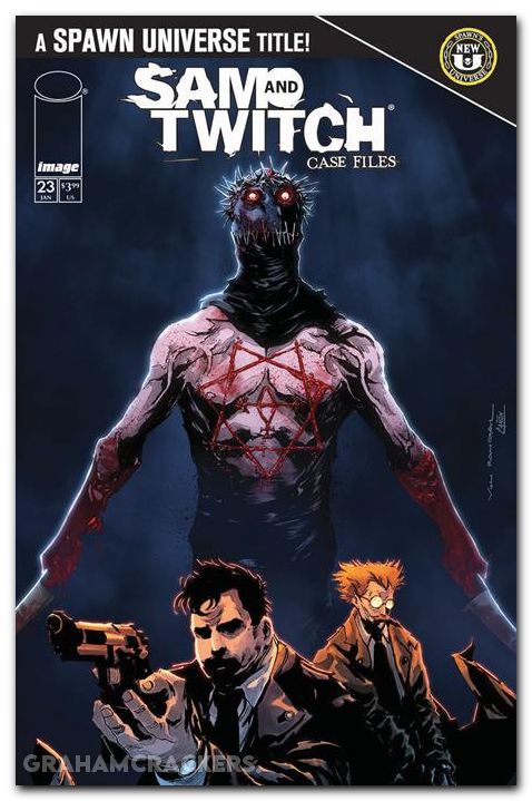 Sam And Twitch Case Files #23 (2024) cover a