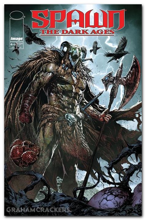 Spawn The Dark Ages #4 (2025) cover b gay variant