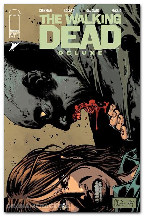 Walking Dead Deluxe #128 cover b adlard variant