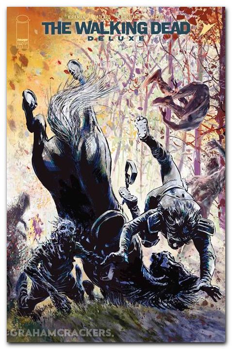 Walking Dead Deluxe #128 cover c gaudiano variant