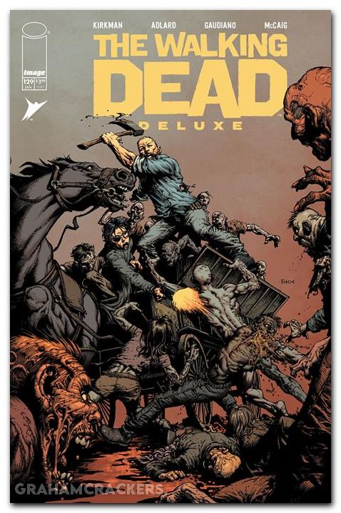 Walking Dead Deluxe #129 cover a