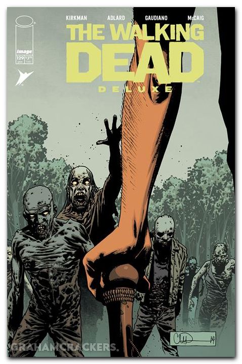 Walking Dead Deluxe #129 cover b adlard variant