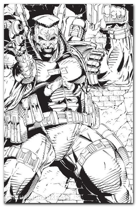 Youngblood #1 (2025) third print cover c liefeld b&w virgin variant