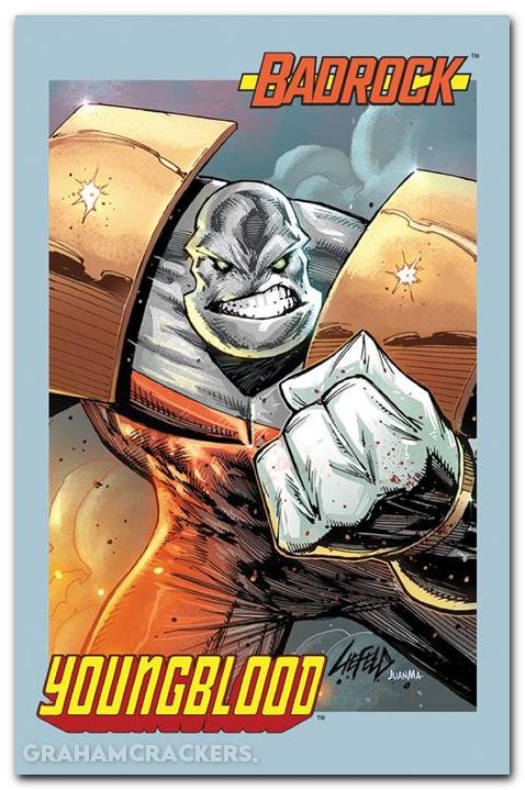 Youngblood #2 (2025) second print cover b trading card variant