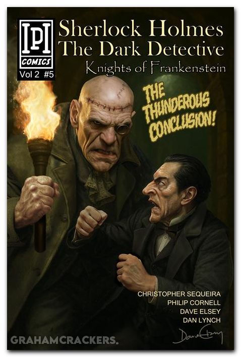 Sherlock Holmes Dark Detective #5 (2025) cover a