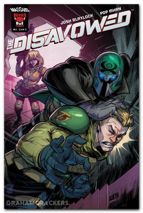Disavowed #3 (2025) cover a