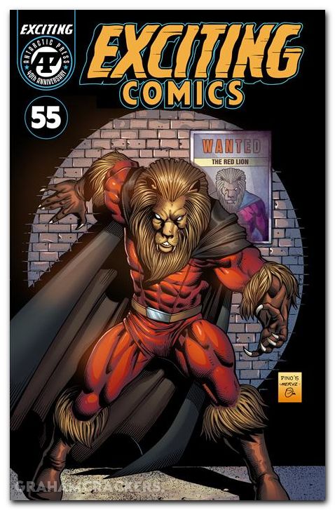 Exciting Comics #55 cover a